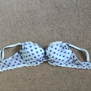 Polka Dot Lacy Bra Victoria’s Secret NEVER WORN